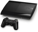 Console PlayStation 3 PS3 Super Slim 500GB Seminovo + 2 Controles + 3 Jogos